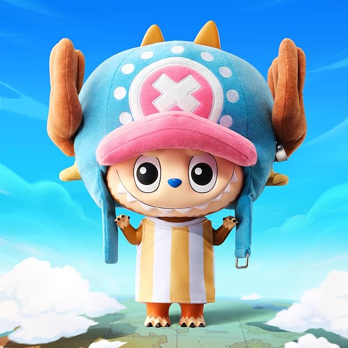 POP MART MEGA LABUBU 400% Tony Tony Chopper 13.8in/35cm Figurine, Toys for Mordern Home Décor, Collectible Art Toy, 1PC
