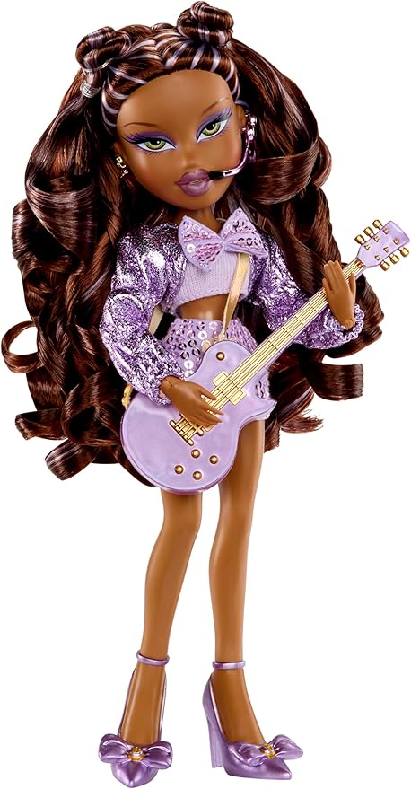 Bratz Pop Starz Sasha Fashion Doll with Accessories and Charm