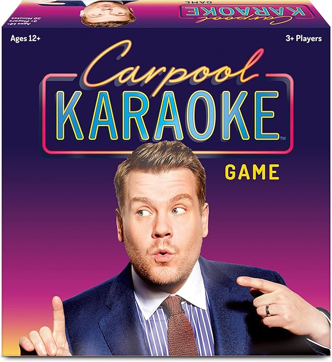 Carpool Karaoke Game, from The Hit Series The Late Late Show with James Corden, 3+ Players, 30 Minute Play Time, for Ages 12 and up