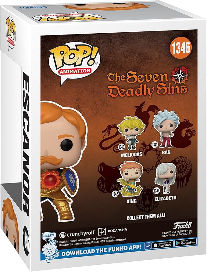 Funko Pop! Animation: The Seven Deadly Sins - Escanor (Chalice Collectibles Exclusive)