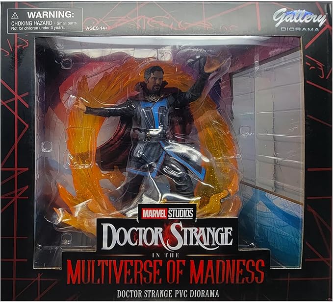 Diamond Select Toys Marvel Gallery: Doctor Strange in The Multiverse of Madness PVC Statue, Multicolor, 10 inches