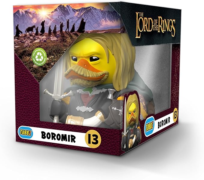 TUBBZ Boxed Edition: Lord of The Rings - Boromir Cosplaying Rubber Duck Vinyl Figure