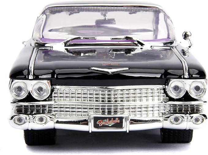 Jada DC Comics Bombshells Catwoman & 1959 Cadillac Die-cast Car, 1:24 Scale Vehicle & 2.75" Collectible Figurine 100% Metal