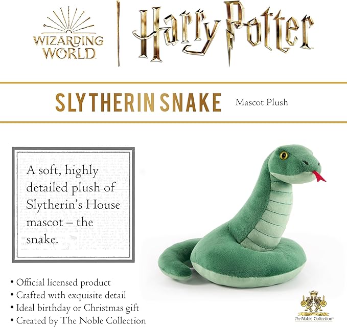 The Noble Collection Harry Potter Plush Slytherin Mascot