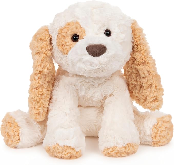GUND Cozys Collection Puppy Plush, Puppy Dog Stuffed Animal for Ages 1 and Up, Tan/Cream, 10"
