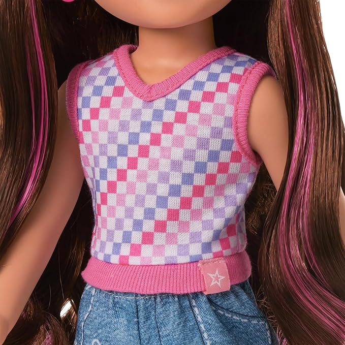 American Girl, AG Sisters School Style Fashion Set, Doll Clothes, for 14.5-inch Dolls, 10 pcs, for Ages 4+