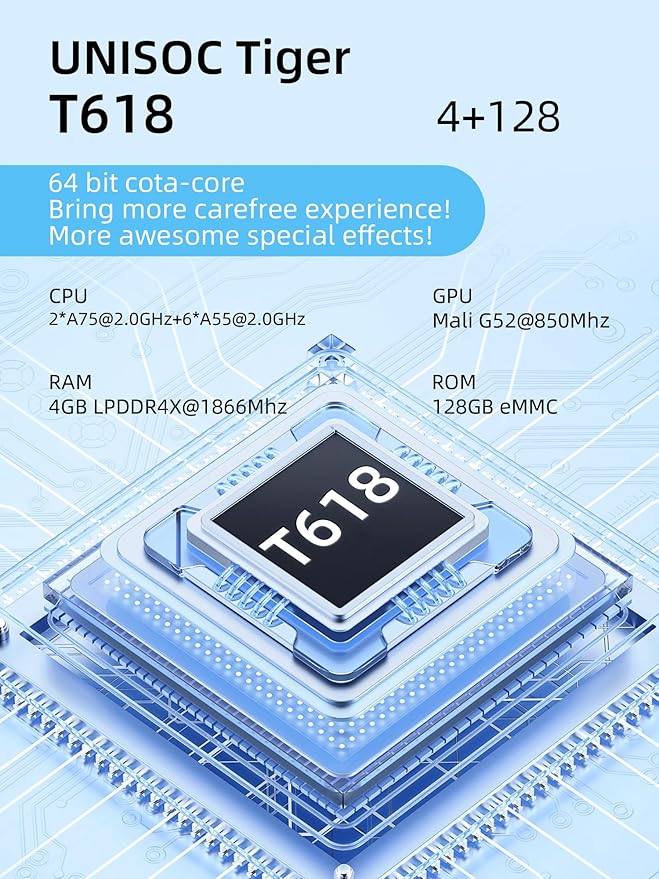 RG405V Handheld Game Console 4’’ IPS Touch Screen Android 12 Unisoc Tiger T618 64-bit Game Player Built-in 5500mAh Battery 128G TF Card with 3154 Games(RG405V Gray)