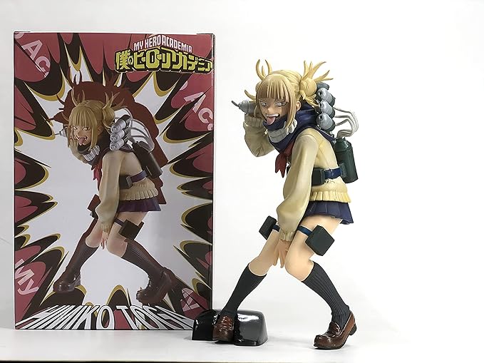 MHA Himiko Toga Figure, Anime Cartoon Character Statue Collectible Model PVC Desktop Decoration Ornaments Action Figure
