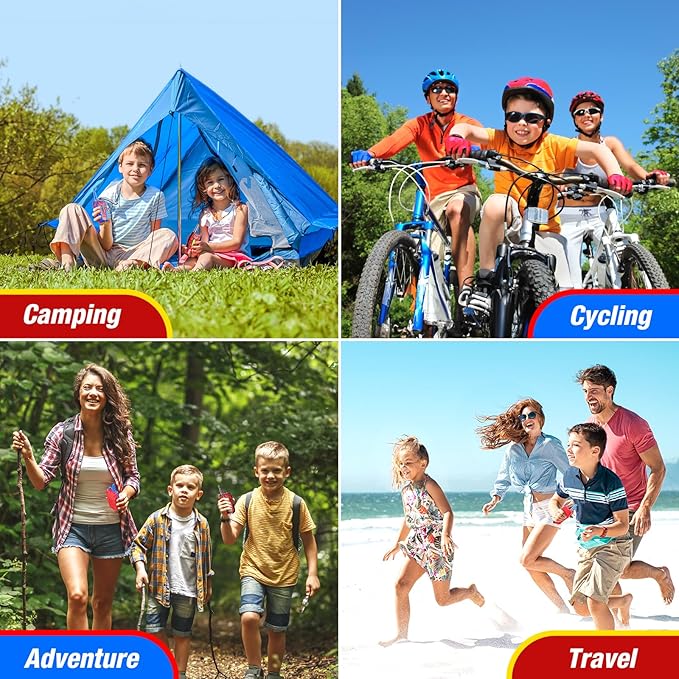 Walkie Talkies Toys for Kids : Christmas Birthday Gifts for Boys Ages 3 4 5 6 7 8 9 10 Kid Walkie Talkies 2 Pack Outdoor Hiking Toy for 5-7 Year Old Boy Gift 2 Way Radio for Boys Kids Age 3-12