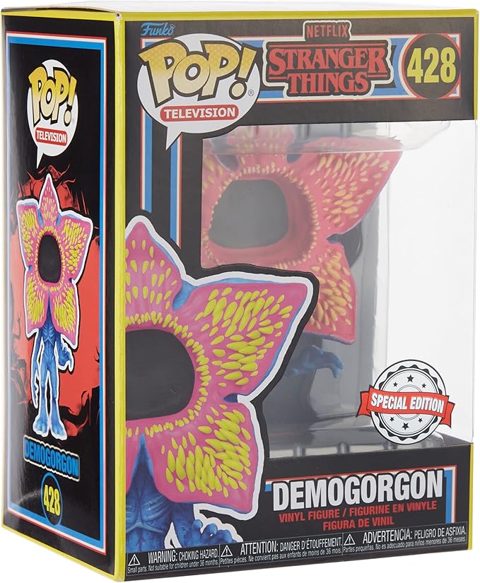 Pop! Television Stranger Things 428 Demogorgon Blacklight