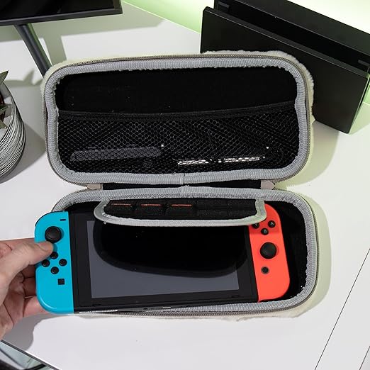 Numskull Avatar: The Last Airbender Hard Shell Travel Case for Nintendo Switch and OLED Model Console - Fits 10 Games and Switch Accessories
