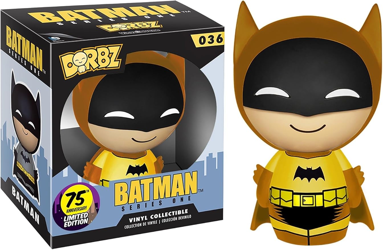 Funko Dorbz: Batman 75th Colorways Action Figure, Yellow