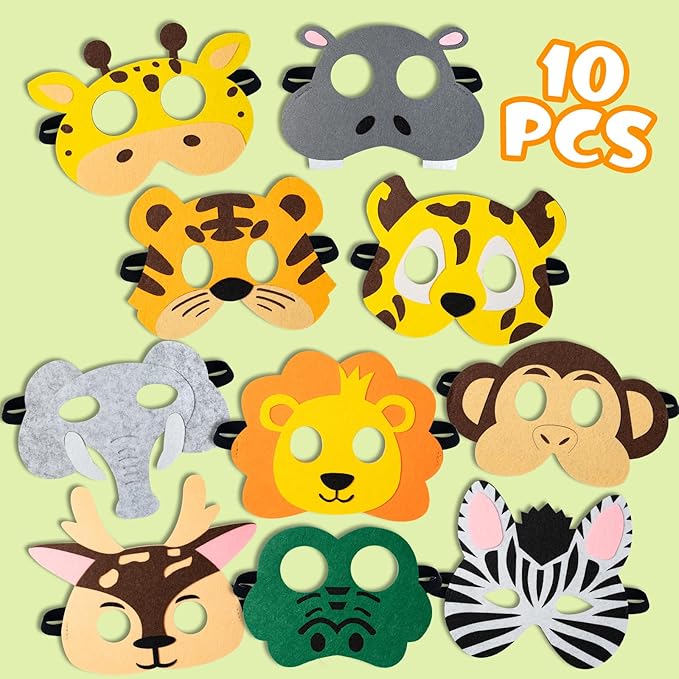 Jungle Safari Party Favors Set Wild Animals Set for Kids Birthday Gifts, Wild Theme Party favors for Kids Birthday Party Baby Shower Goodie Bag Fillers Jungle Safari Party Supplies (Animal)