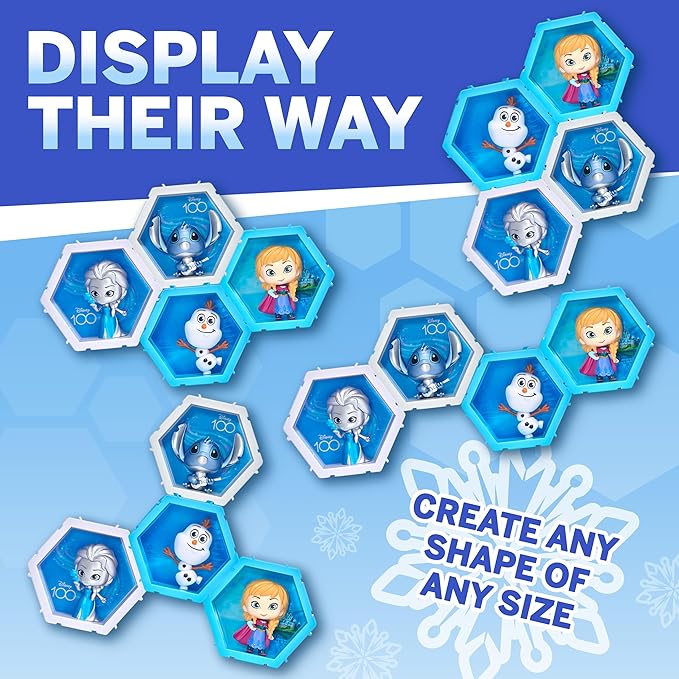 Wow! PODS 4D Disney Frozen Olaf - Unique Connectable & Collectable Bobblehead Figure, Wall/Shelf Display, Toy Action Figure, Olaf Toy Figures, Disney Toys & Gifts, Frozen Toys for Girls & Boys Age 3+