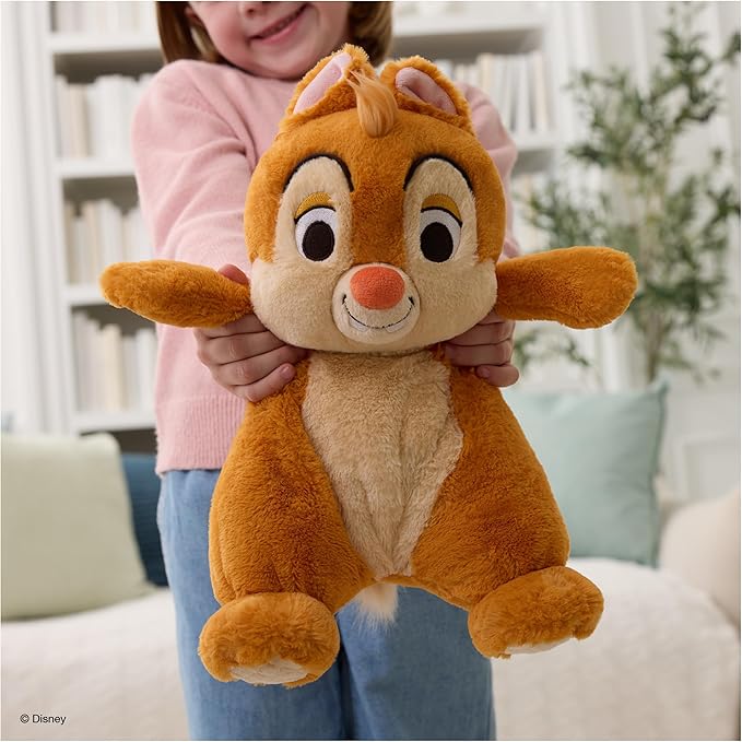 GUND Disney Official Dale Oh So Snuggly Plush, Disney Chip and Dale Plushies, Chipmunk Stuffed Animal for Babies and Infants, Brown, 12.5”