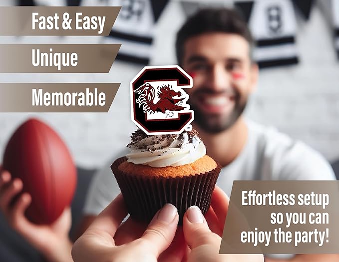 USC Party Supplies for Football, Birthday, Graduation Party Decorations (South Carolina Gamecocks)
