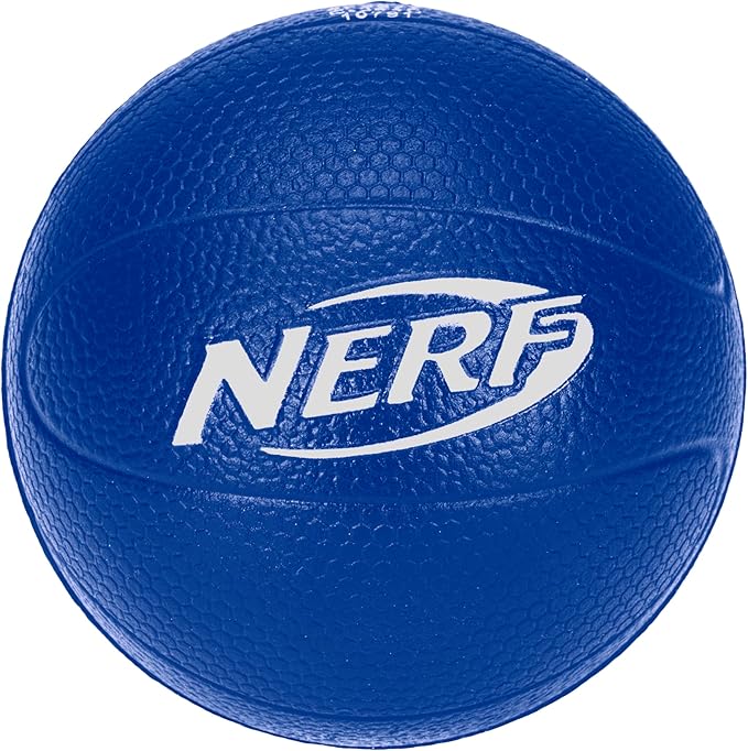 Nerf Nerfoop - The Classic Mini Foam Basketball and Hoop - Hooks On Doors - Indoor and Outdoor Play - A Favorite Since 1972