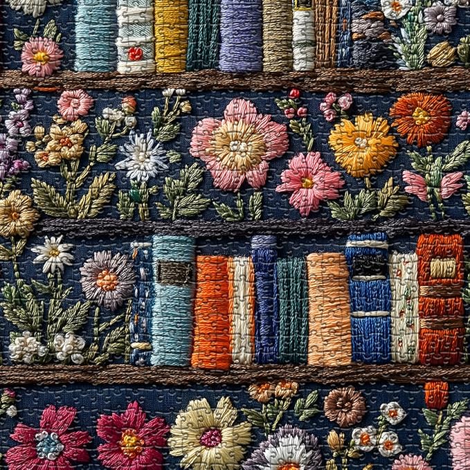 PICKFORU Wildflower Pages Jigsaw Puzzle 1000 Pieces, Unique Art Floral Plant Puzzle Retro Vintage Aesthetic Challenge for Adults