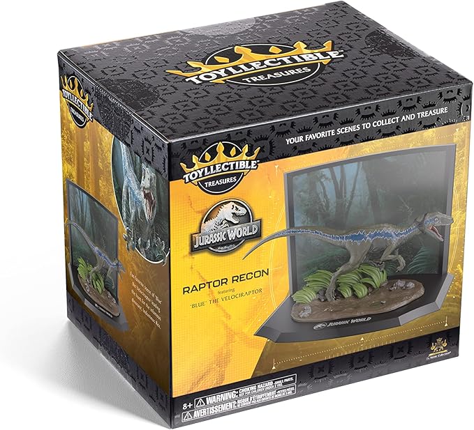 The Noble Collection Jurassic World Toyllectible Treasures Blue - Raptor Recon