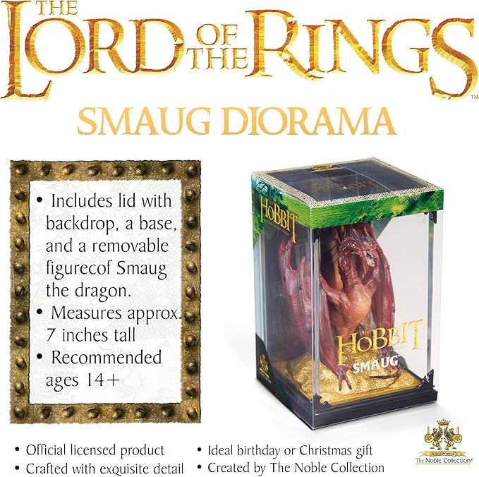 The Noble Collection Smaug Diorma