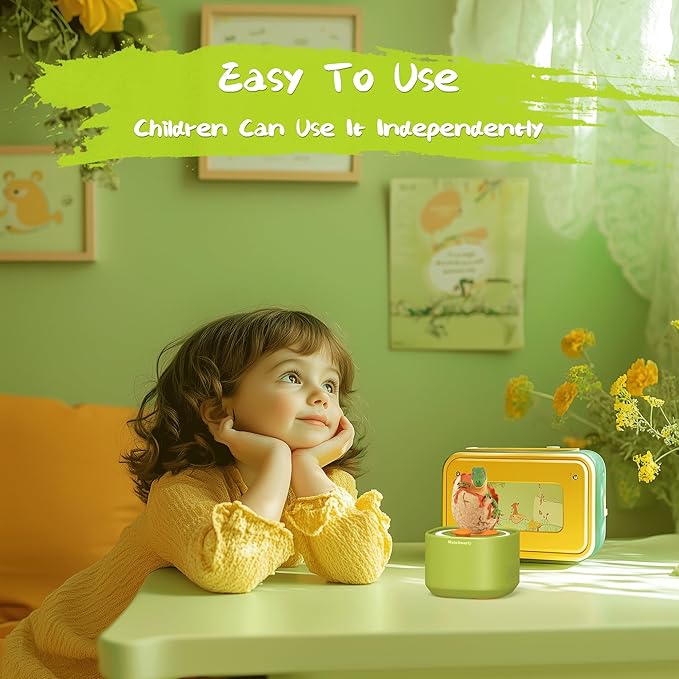 Magic AI Storyteller for Kids - Listens & Talks Back, Personalized Interactive Stories with Smart Q&A, Fun Character Toys, Screen-Free Learning, Gift for Ages 6-12