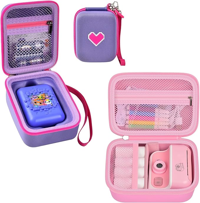 Case for Bitzee Interactive Toy Digital Pet and Case + Kids Camera Case Compatible with TOZDTO Instant Print Camera