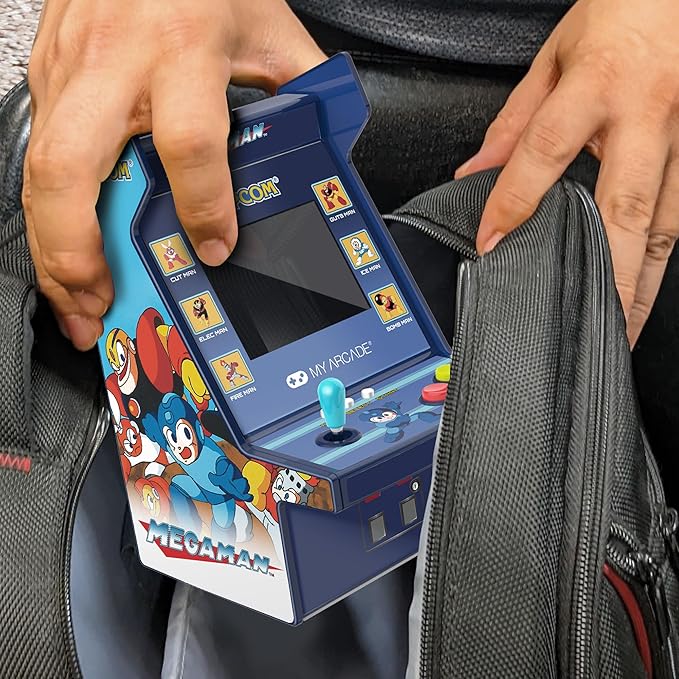 My Arcade Mega Man Micro Player Pro: Mega Man Retro Games, Titles 1 Through 6, Classic Video Games