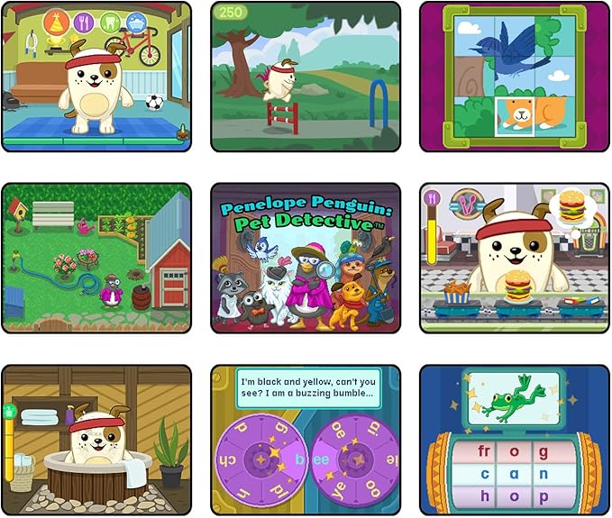 LeapFrog RockIt Twist Dual Game Pack: Penelope Penguin: Pet Detective and Animals, Animals, Animals