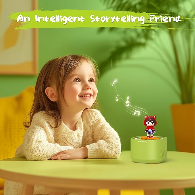 Al Children's Storytelling Toy Machine -Interactive Audio Player, Little Red Riding Hood's Adventures, Ideal for Storytelling, Bedtime, Learning, Travel, and Play, Preferred Gift for Children