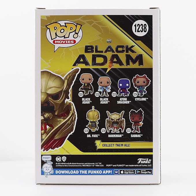 Funko Pop! Movies Black Adam Hawkman Pop! Vinyl Collectible Toy Figure - Limited Edition Exclusive