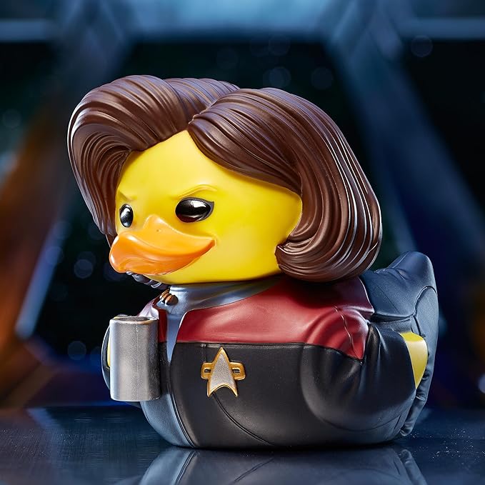 TUBBZ Boxed Edition Kathryn Janeway Collectible Vinyl Rubber Duck Figure - Official Star Trek Merchandise - TV, Movies & Video Games