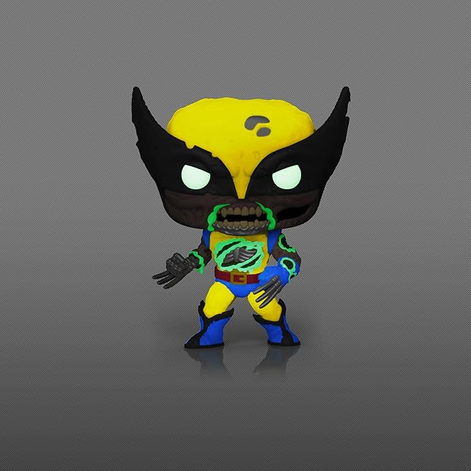 Marvel Zombies Wolverine Glow-in-the Dark Pop! Vinyl - EE Exclusive