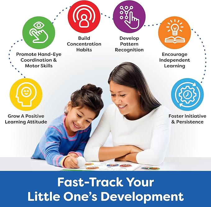 Montessori Preschool Busy Book for Toddlers Ages 3 and Up - Preassembled - Preschool Learning Activities Homeschool Montessori Toys - Gifts for 3 Year Old Boys Girl Birthday - Easter Gifts for Kids