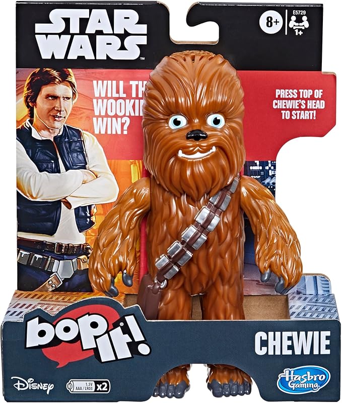 Bop It! Game Star Wars Chewie Edition, Gifts for Kids, Electronic Games for Kids Ages 8 and Up