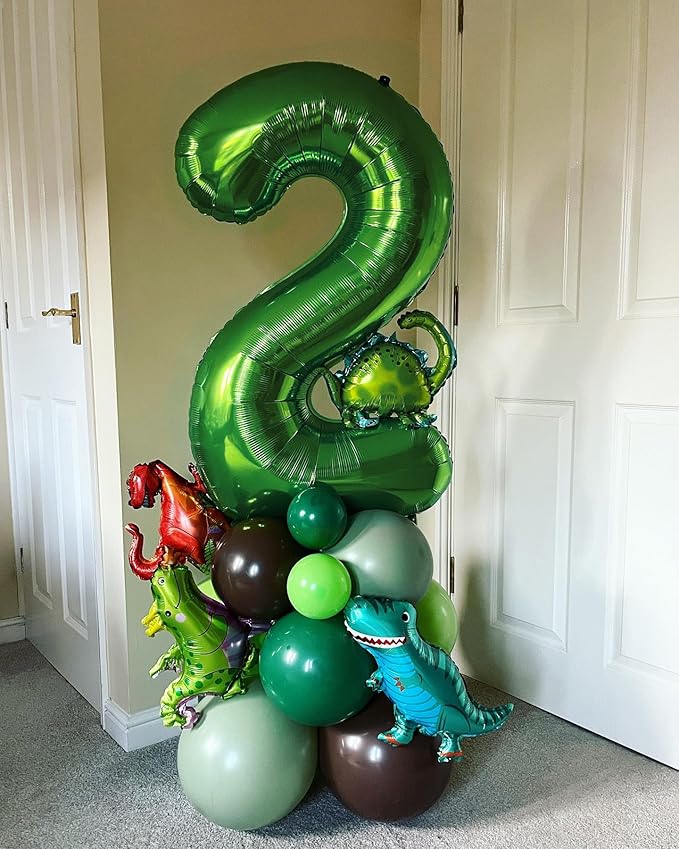 Green Number 18 Balloon 40 inch, 18 Number Balloons, 18th Green Birthday Decorations, 18 Year Old Girls Boys Party Supplies, St. Patrick's Day Games Theme Birthday Decorations