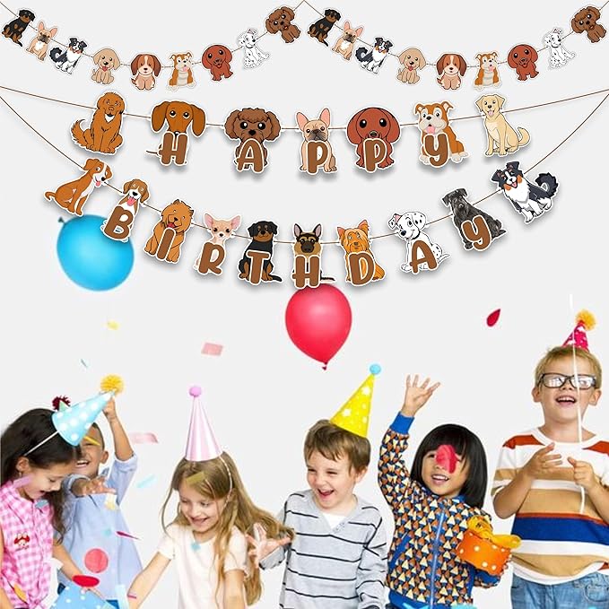 Seyal® Pupy Dog Theme Birthday Party Supplies