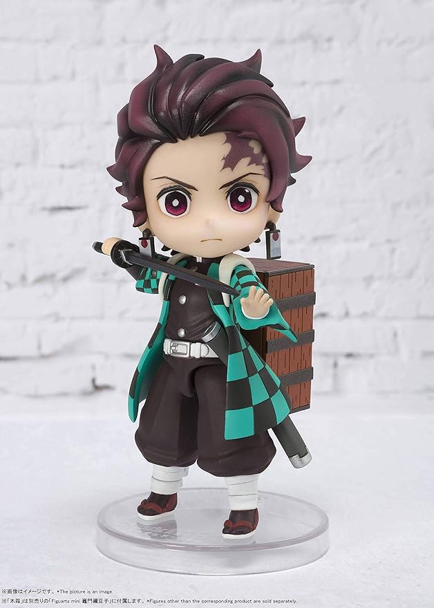 TAMASHII NATIONS - Demon Slayer: Kimetsu no Yaiba - Kamado Tanjiro, Bandai Spirits Figuarts mini Action Figure