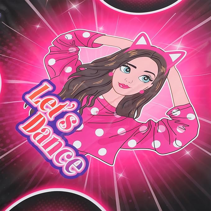 Dance Game Mat Kids Dance Pad Electronic Mat with Wireless 5 Game Modes & Dazzling Lights for Girls & Boys Ages 3-12 Years Old