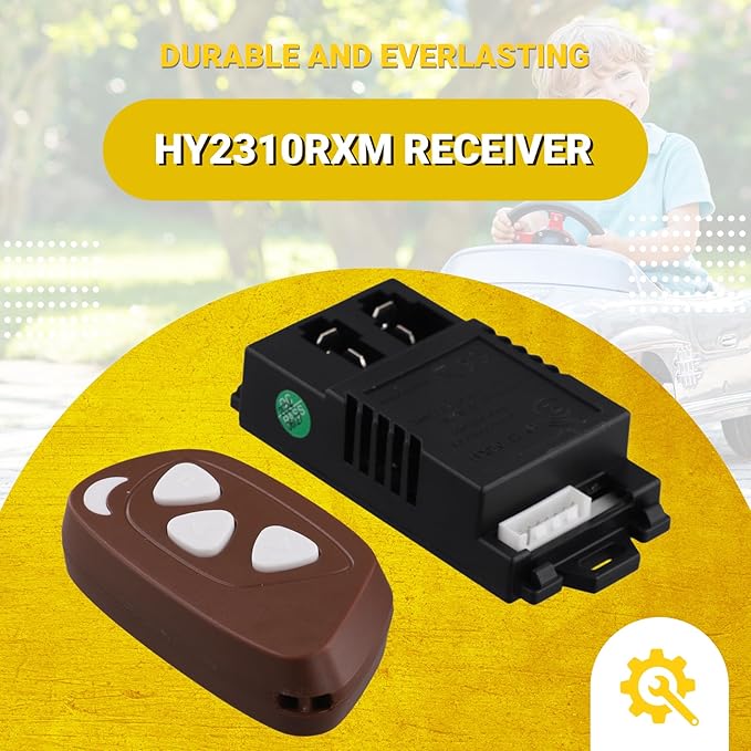 Children'S Electric Vehicle HY2310 Remote+Receiver Kids Car DIY Model Toys