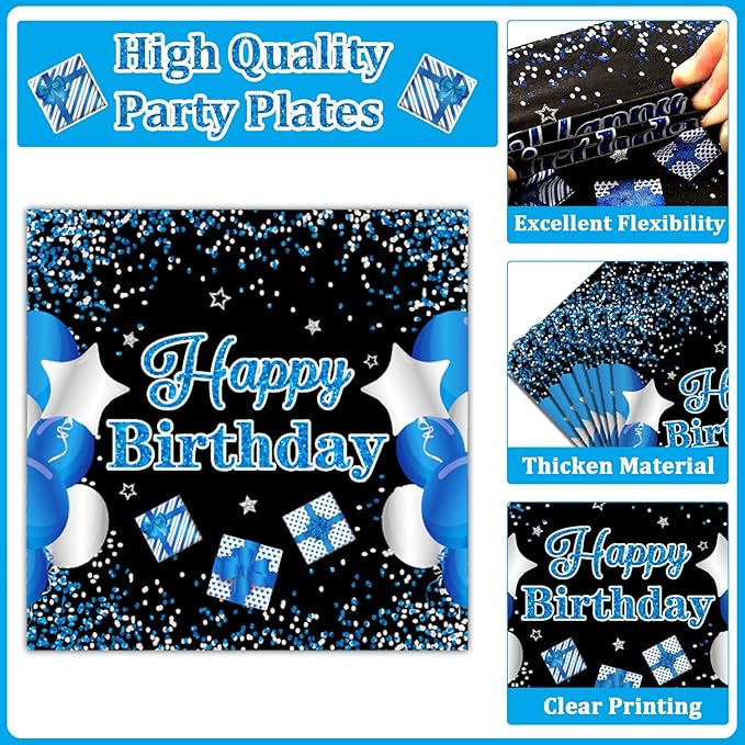 50 Guests Official Teen Birthday Plates and Napkins Party Supplies 13th Birthday Party Decorations Disposable Tableware Set Official Teen 13th Dinnerware Favor for Kids Girls Teenager, 200PCS