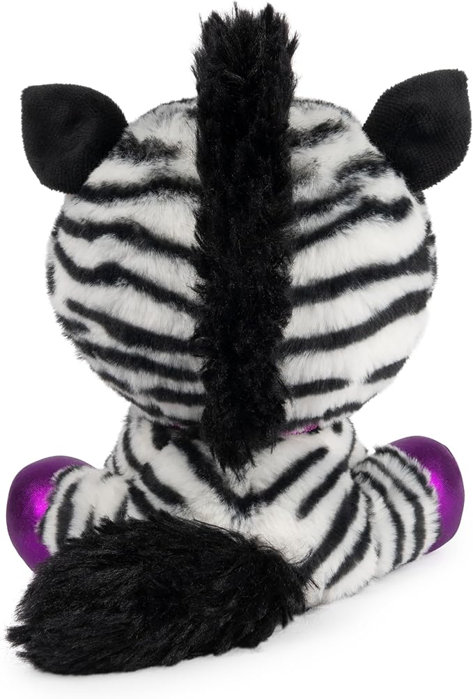 GUND P.Lushes Designer Fashion Pets Alexia Zara Zebra Stuffed Animal, Black/White, 6”