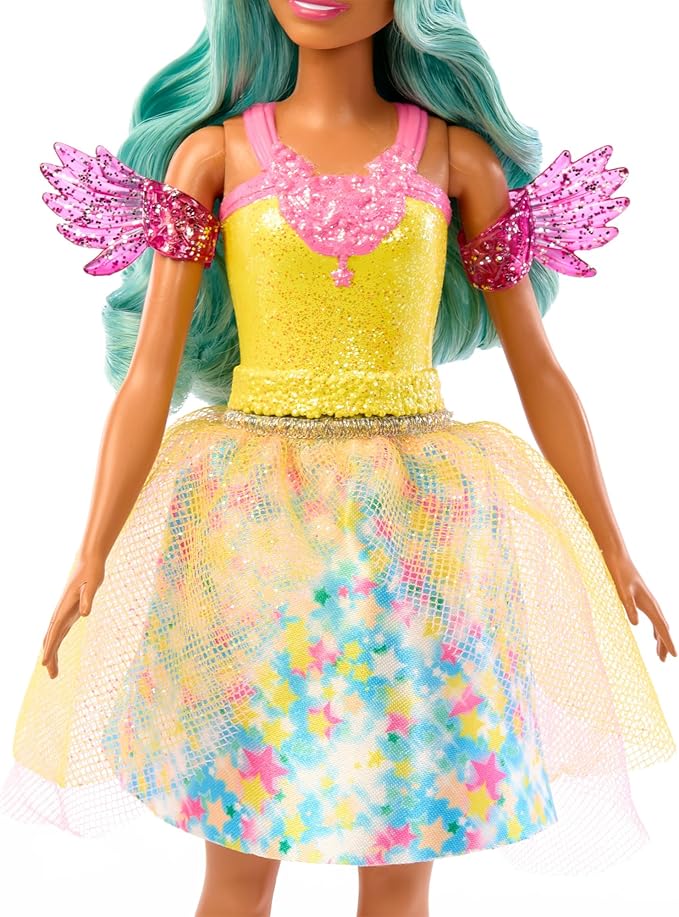 Barbie A Touch of Magic Doll & Accessories Set, Teresa Fashion Doll with Fantasy Outfit, Pet, Leash & Styling Pieces