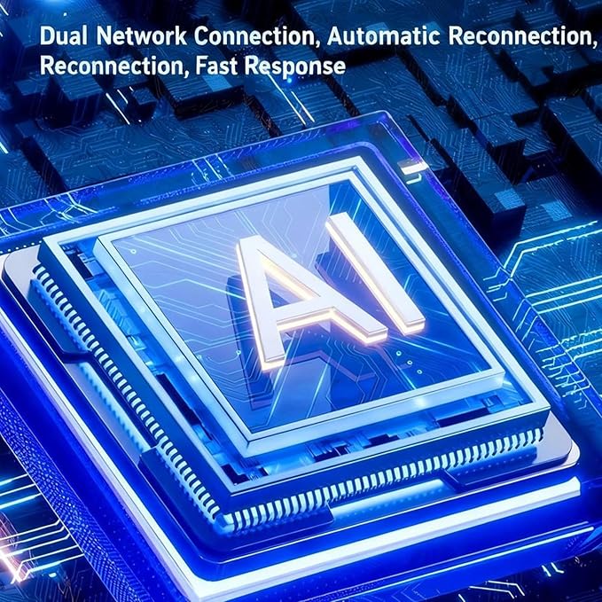 AI Robot Toy – ABS Desktop Size | Intelligent Conversational Companion with Voice Interaction Knowledge Q and A Interactive Games Storytelling | for Educational Learning Office Desk