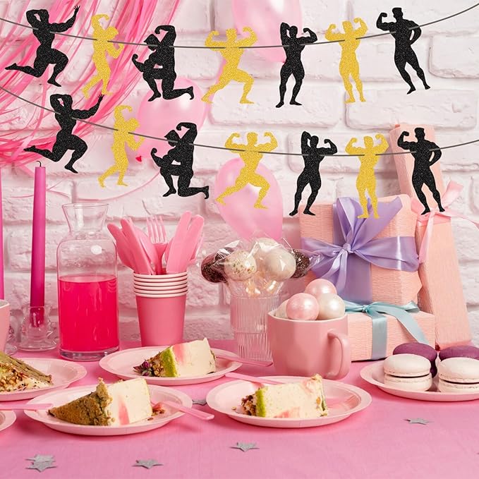 Twerk Banner Twerk Garland Sign Pole Dance Party Decorations Funny Birthday Banner Decorations for Adult Party Decorations Bachelorette Party Supplies Engagement Decor Bride Shower