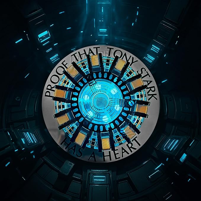 Arc Reactor MK1 Levitating 1:1 Scale Floating and Spinning LED Tech Decor,Desk Display, Unique Gift (MK1)