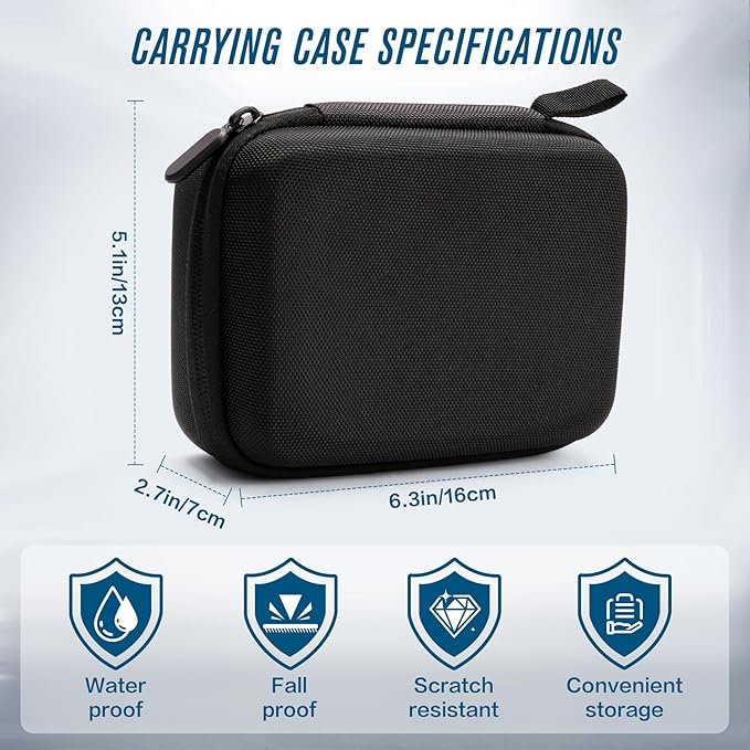 Carrying Case for Gameboy Advance SP,Game Case Holder for GBA SP Accessories,Durable Portable Storage Bag for GBA SP Accommodates 1 Charger,7 Game Cartridge Slots and 3 Cartridge Cases Simultaneously