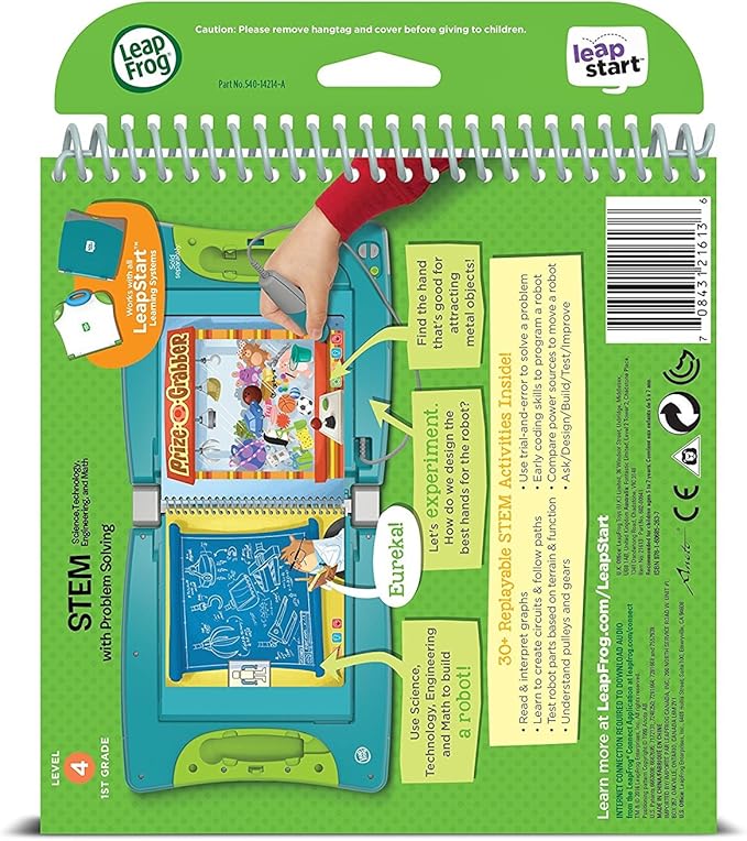 LeapFrog LeapStart 1st Grade Activity Book: STEM (Science, Technology, Engineering, Math) and Problem Solving