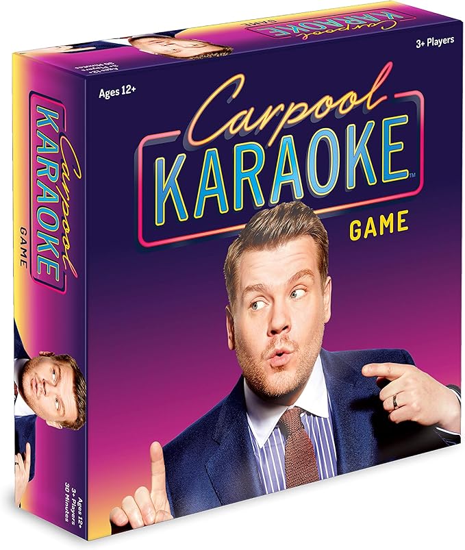 Carpool Karaoke Game, from The Hit Series The Late Late Show with James Corden, 3+ Players, 30 Minute Play Time, for Ages 12 and up