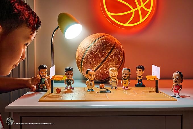 5 Surprise NBA Ballers Series 1 (2 Pack) Toy Mystery Capsule Figurine by ZURU for Kids, Teens, Adults- Players Like Luka Dončić, LaMelo Ball, Jayson Tatum, James Harden and Kevin Durant