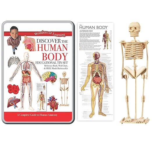 Wonders of Learning Wonders of Learning Tin Set, Discover The Human Body